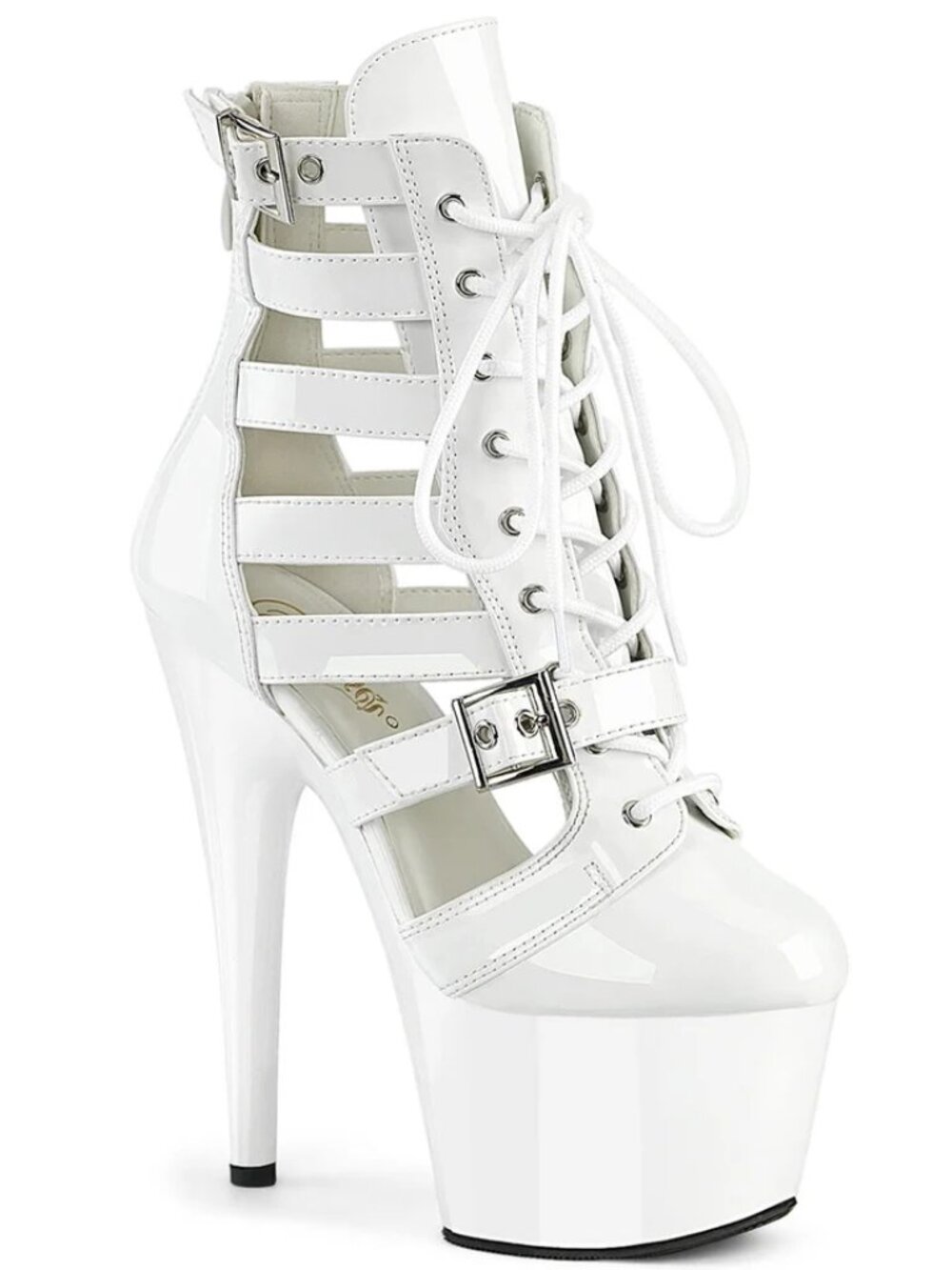White Pleaser  Adore-1013MST Size 9 Like New